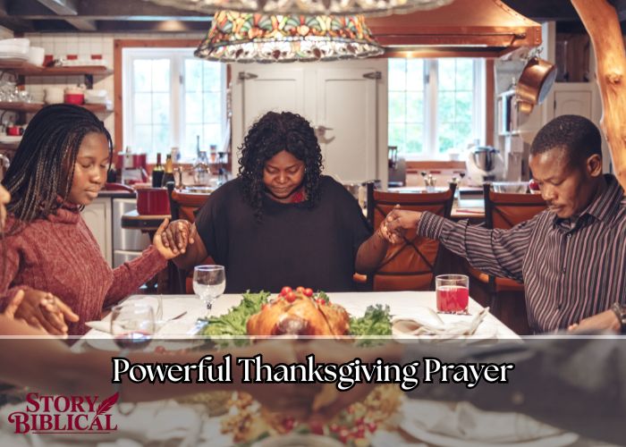 25 Powerful Thanksgiving Prayer