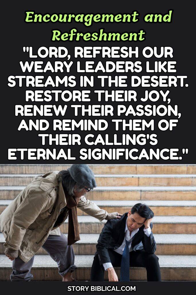 Encouragement and Refreshment