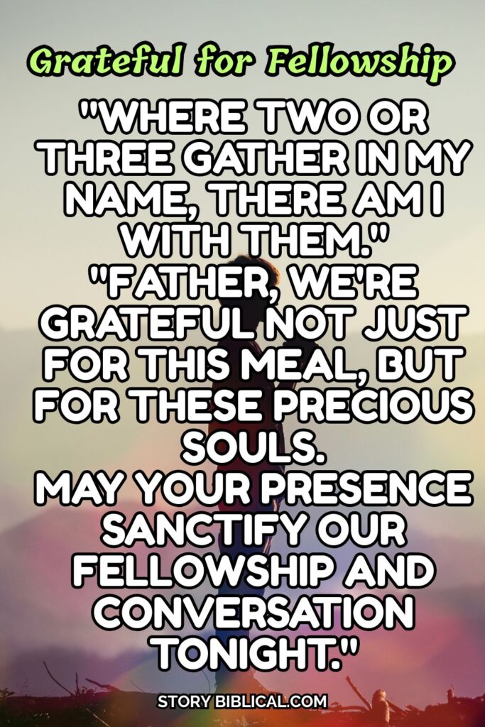 Grateful for Fellowship