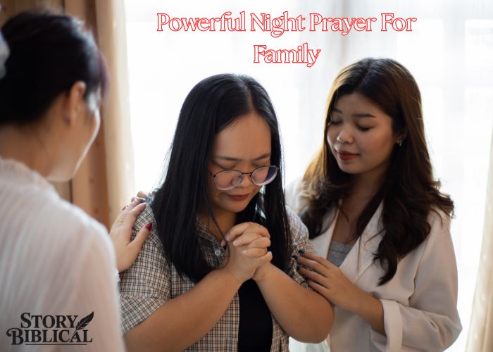 Powerful Night Prayer For Family