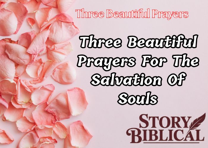 Three Beautiful Prayers For The Salvation Of Souls