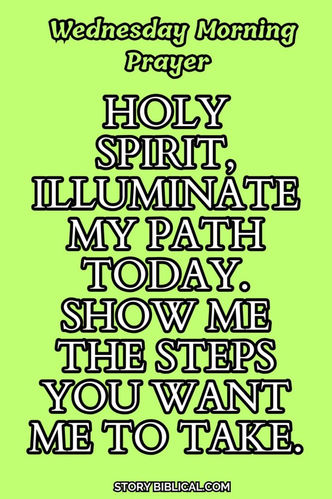 Wednesday Morning Prayer
