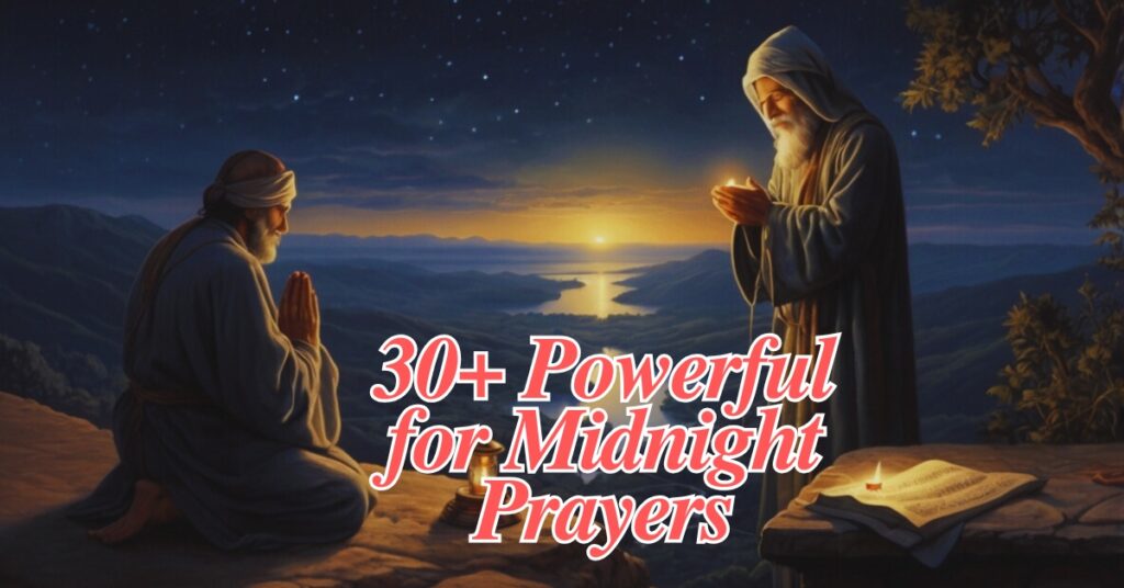 30+ Powerful for Midnight Prayers