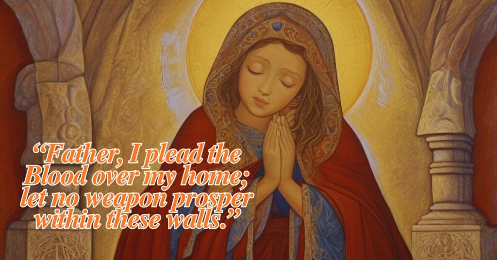 Plead the Blood of Jesus over Everything Prayer