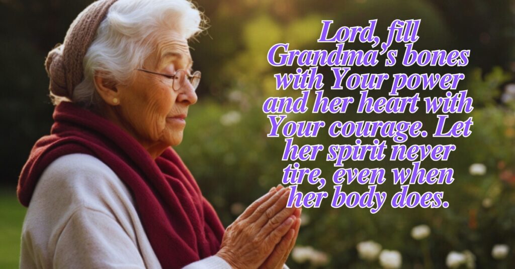 Prayer for My Grandma