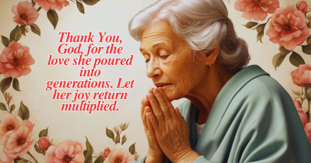 Prayer for My Grandma