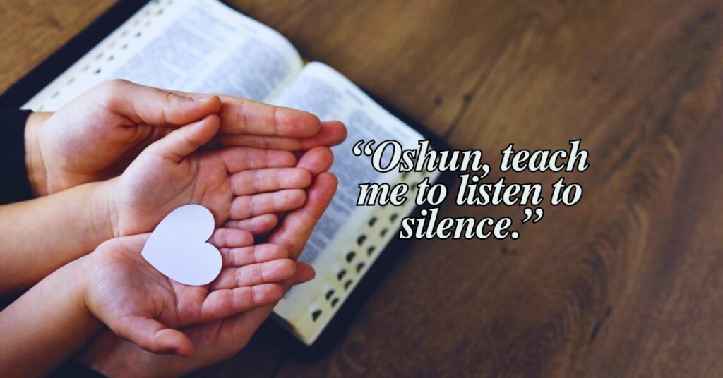 Oshun Prayer