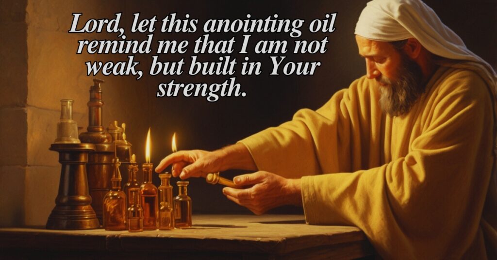 Anointing Oil Prayer