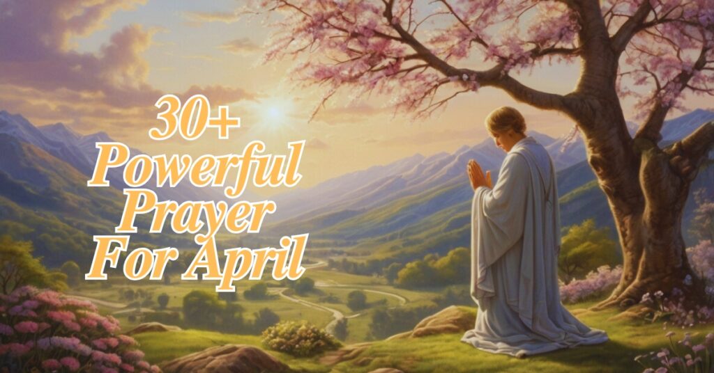 30+ Powerful Prayer For April