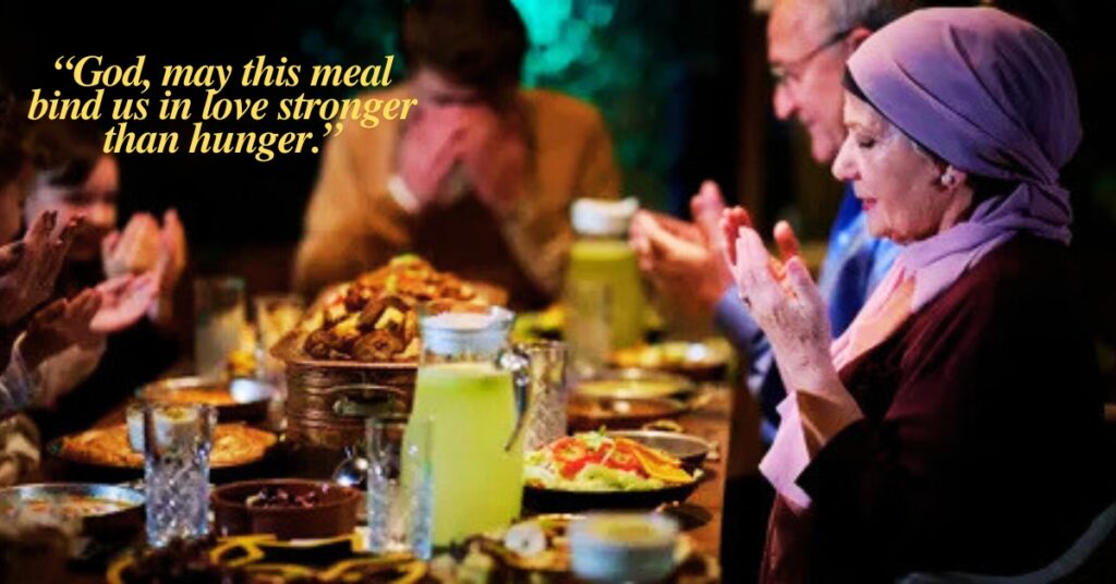 Prayer for Breaking Fast
