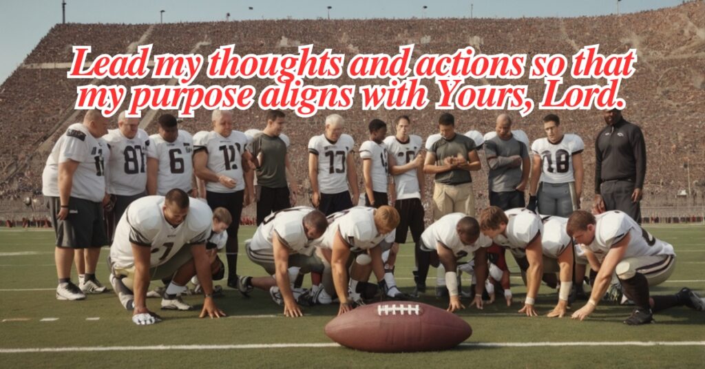 Prayers for Football Players