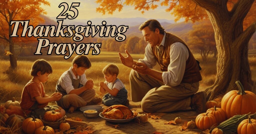 25 Thanksgiving Prayers