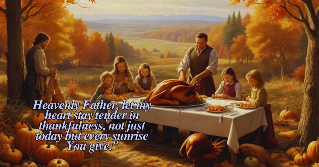25 Thanksgiving Prayers