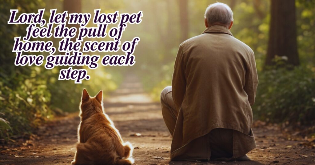 Prayer For Lost Pets.