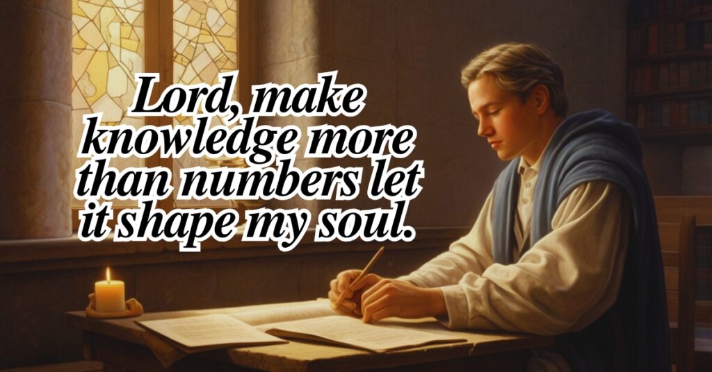 Prayers for Passing Grades