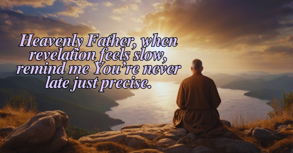 Prayers for God to Reveal Hidden Things