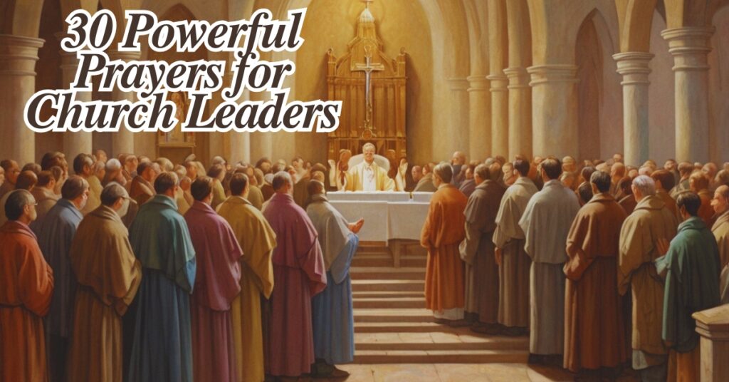 30 Powerful Prayers for Church Leaders