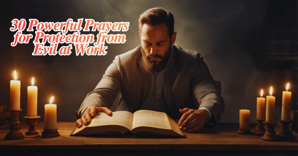 30 Powerful Prayers for Protection from Evil at Work