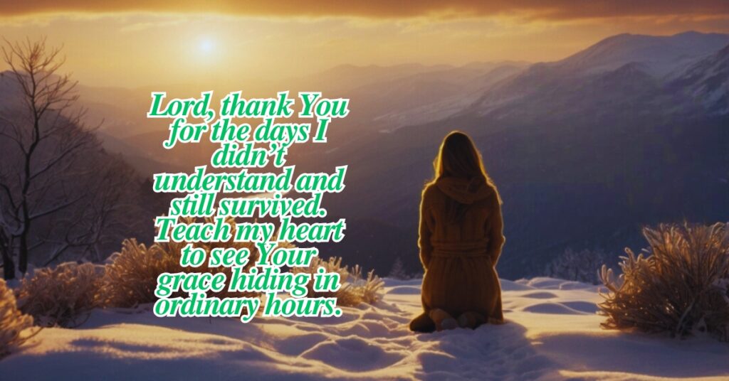 End of the Year Prayer Quotes
