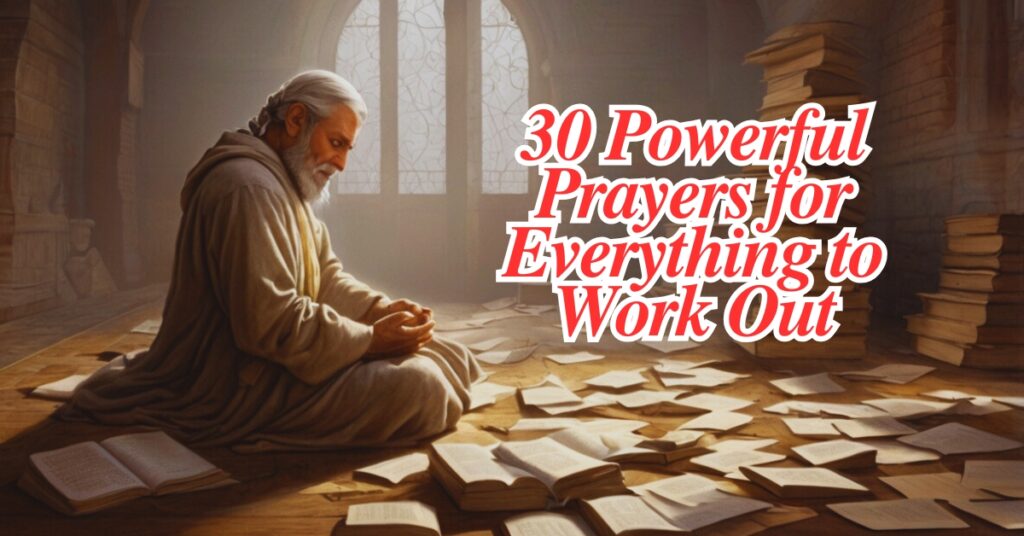 30 Powerful Prayers for Everything to Work Out