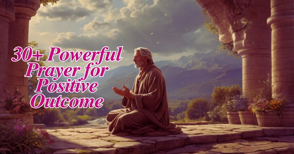 30+ Powerful Prayer for Positive Outcome