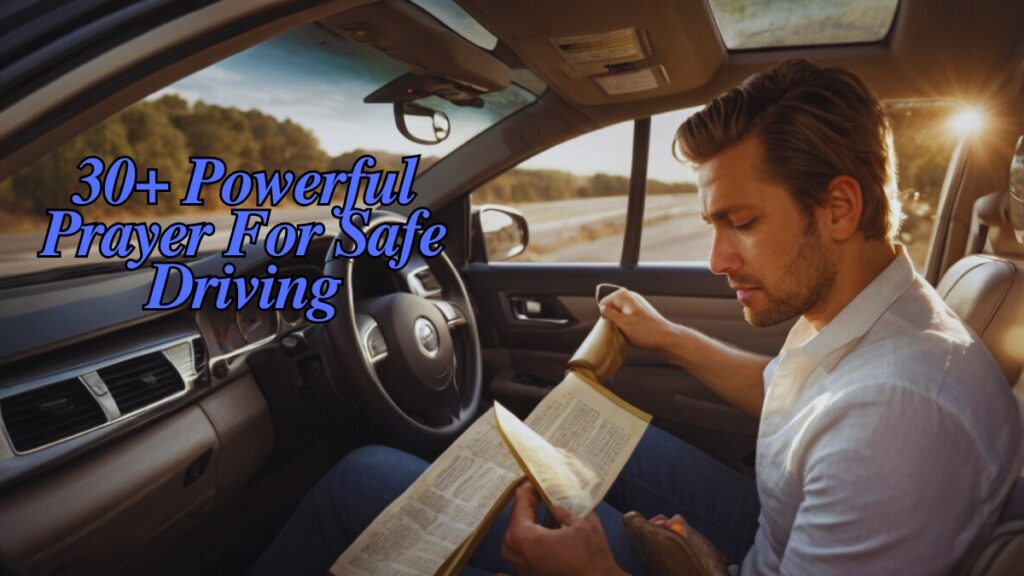30+ Powerful Prayer For Safe Driving