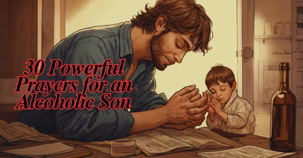 30 Powerful Prayers for an Alcoholic Son