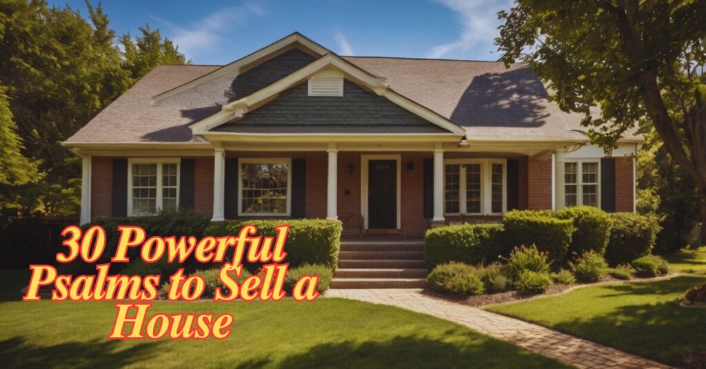30 Powerful Psalms to Sell a House
