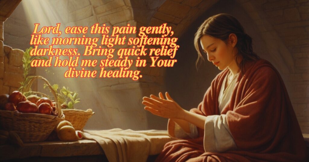 Prayer for Stomach Pain 